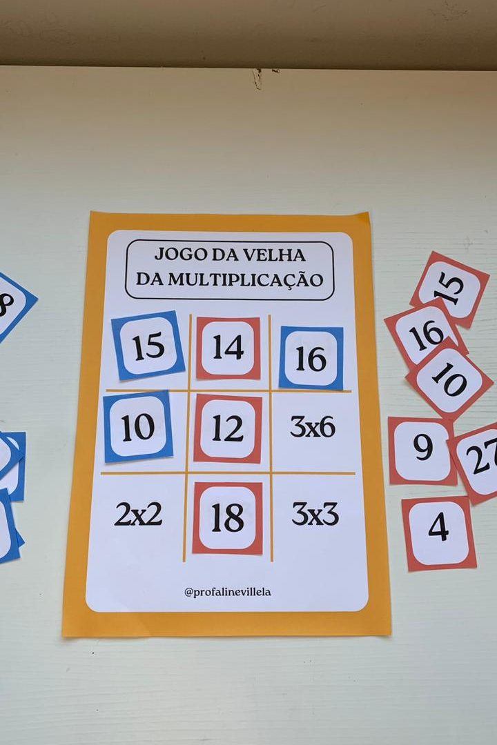 Jogo da Velha da Multiplicação