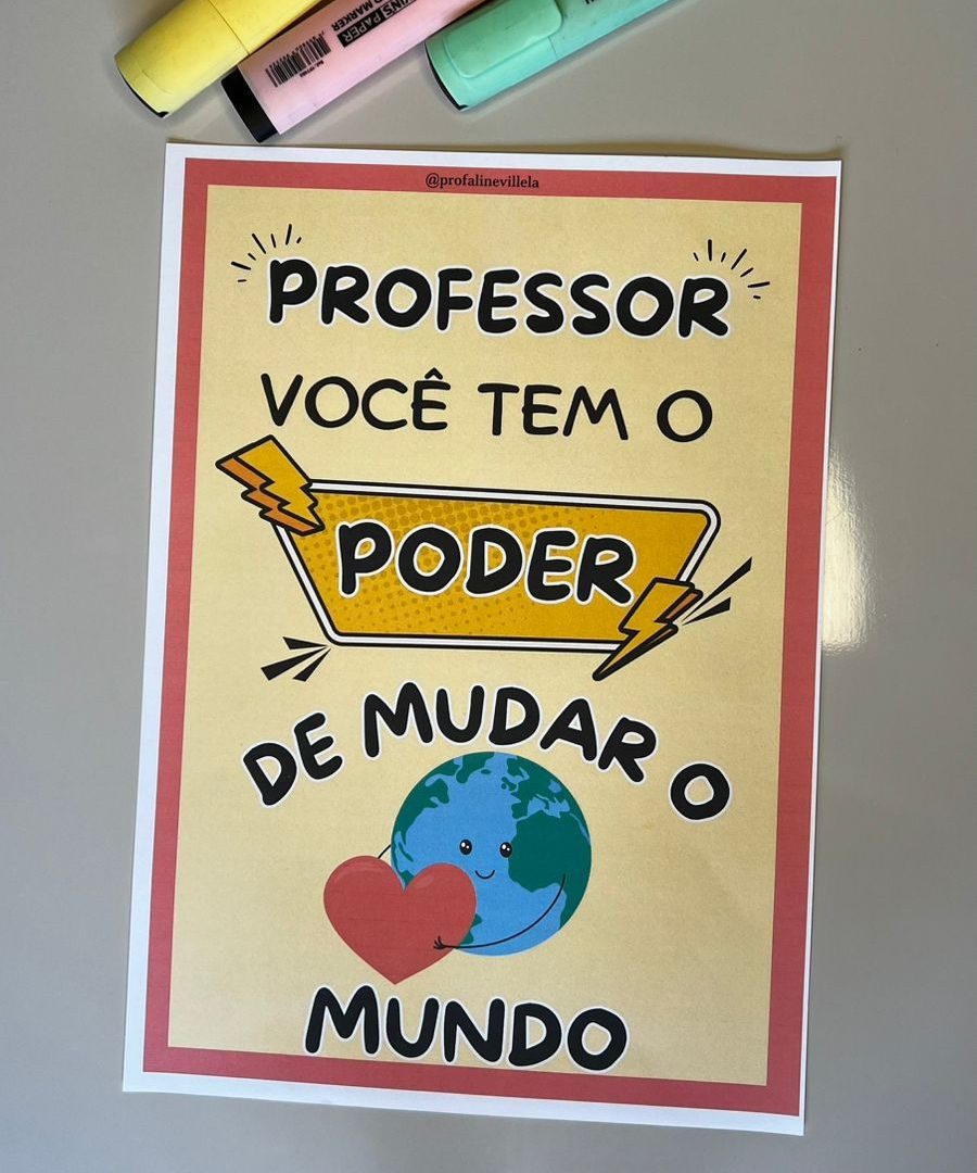 Kit Dia dos Professores Frases Motivacionais